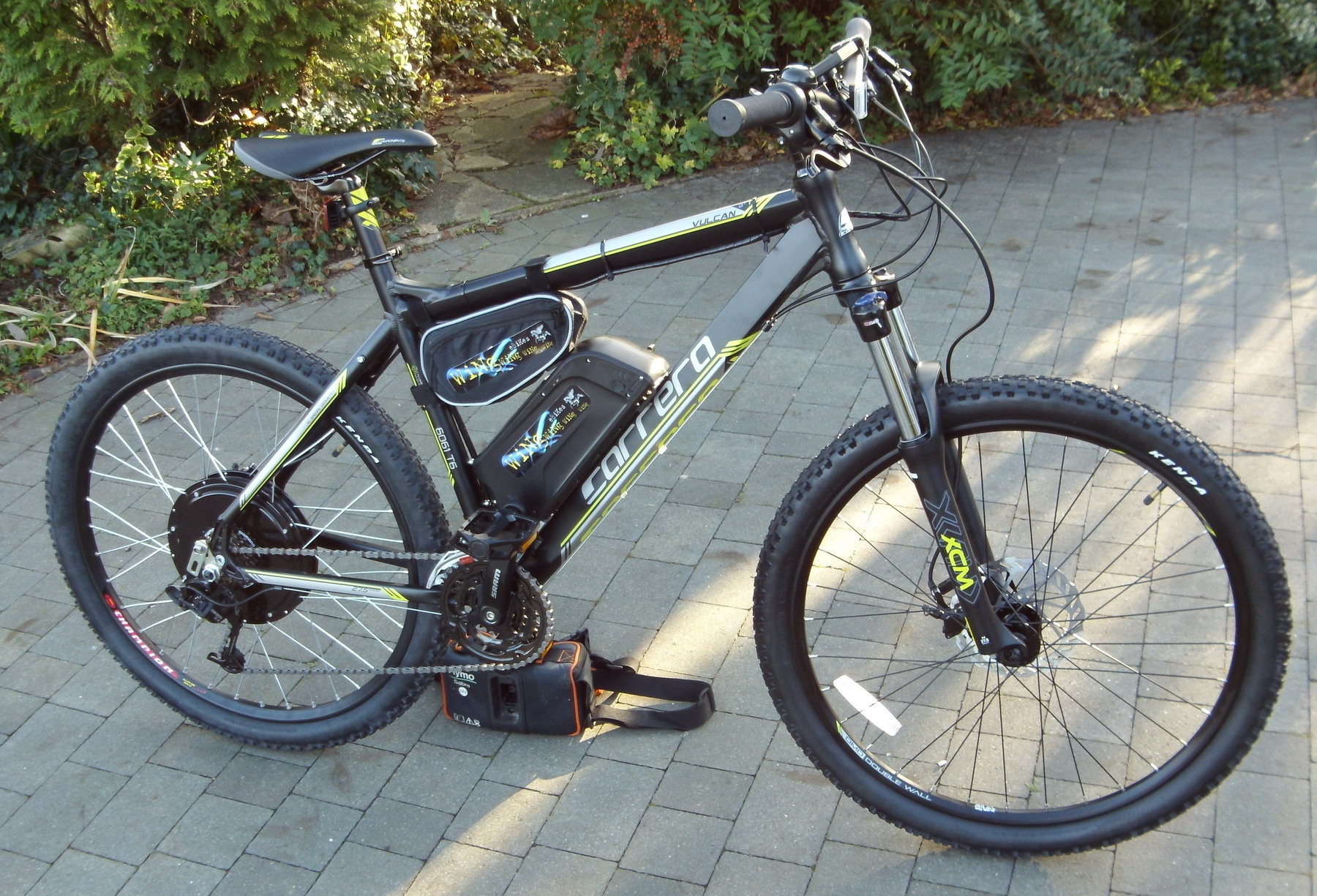 carrera hybrid electric bike