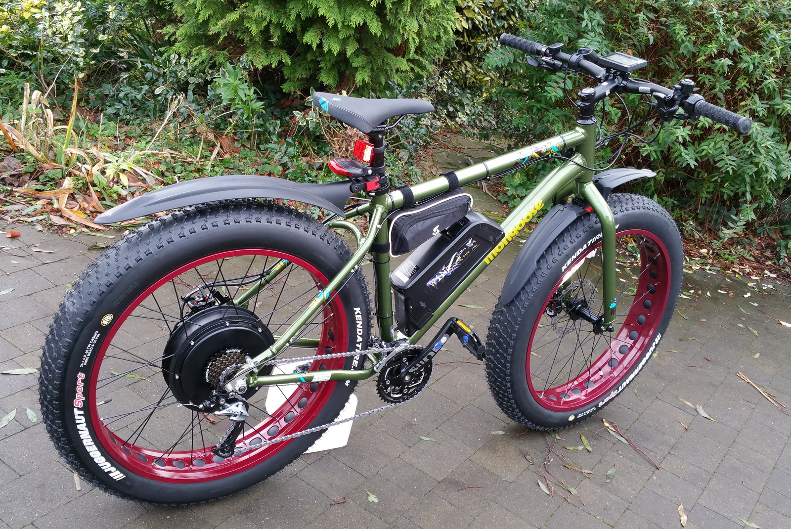 mongoose electric mountain bike