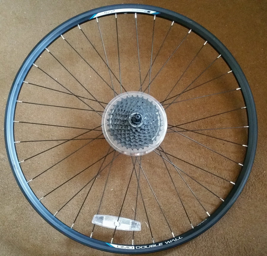 26 rear wheel 7 speed